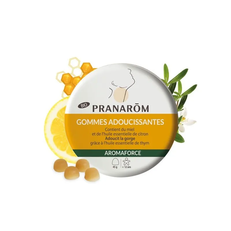 Pranarom Aromaforce Gommes Adoucissantes 45 g Pranarom Aromaforce Gommes Adoucissantes 45 g
