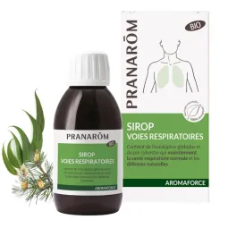 Pranarôm Aromaforce Sirop Voies Respiratoires Bio 225ml