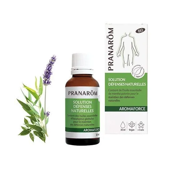 Pranarôm Aromaforce Solutions défenses Naturelles Bio 30ml