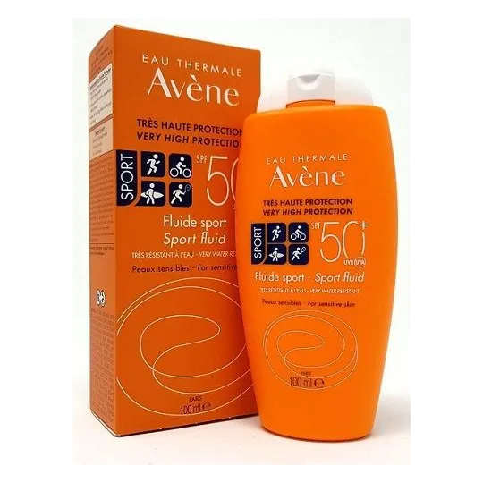 Avène Solaire Fluide Sport SPF 50+ 100ml Avène Solaire Fluide Sport SPF 50+ 100ml