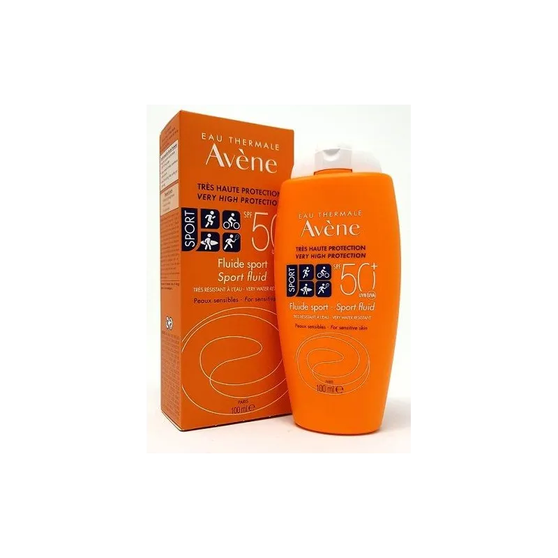 Avène Solaire Fluide Sport SPF 50+ 100ml Avène Solaire Fluide Sport SPF 50+ 100ml