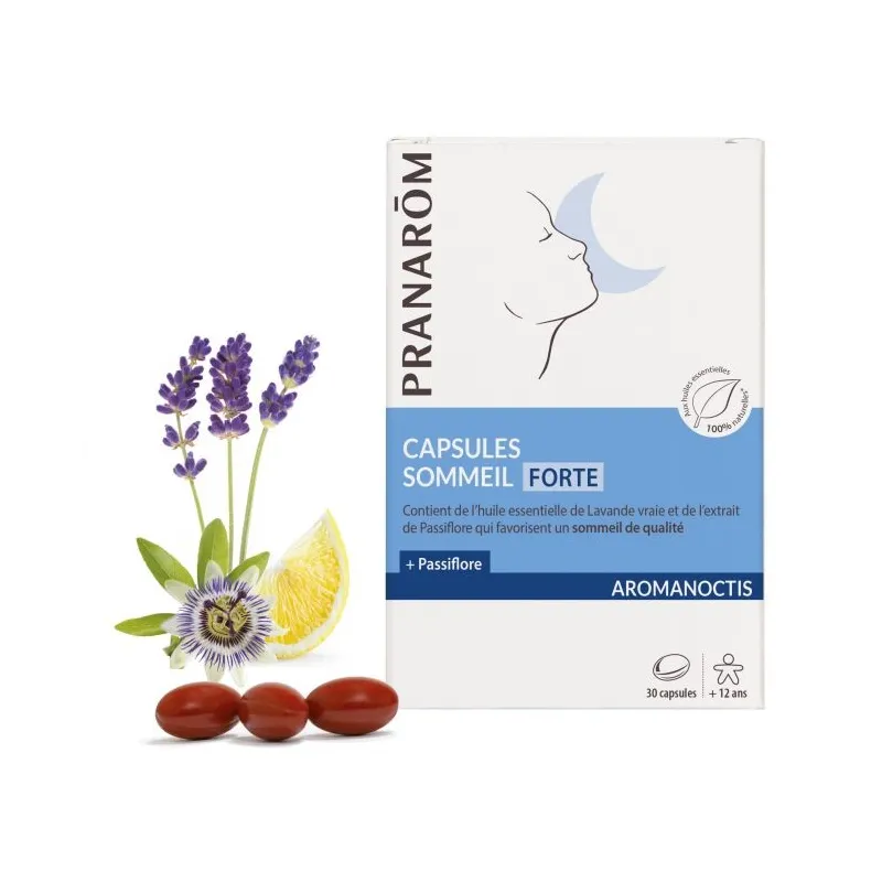 Pranarôm Aromanoctis 30 Capsules Sommeil Forte Pranarôm Aromanoctis 30 Capsules Sommeil Forte