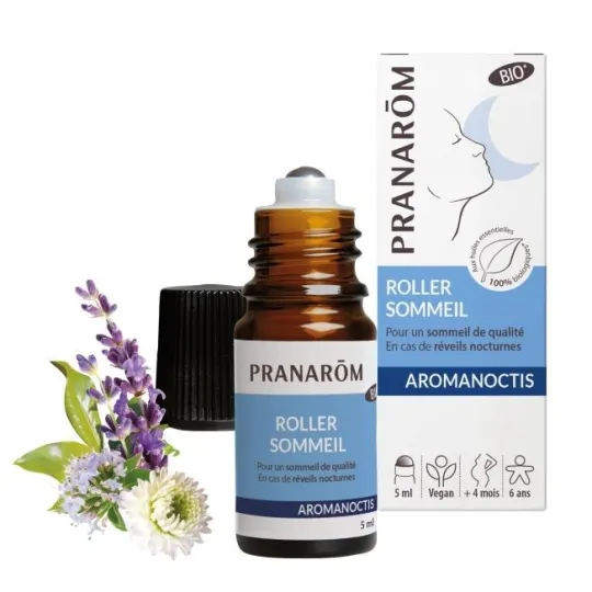 Pranarôm Aromanoctis Roller Sommeil Bio Vegan 5ml Pranarôm Aromanoctis Roller Sommeil Bio Vegan 5ml