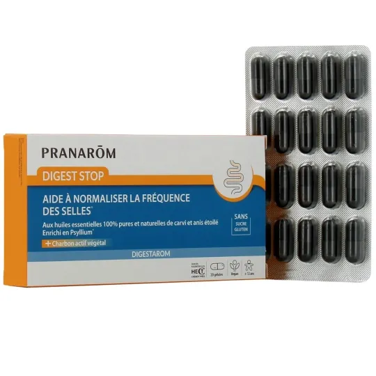 Pranarôm Digestarom Digest Stop Vegan 20 gélules