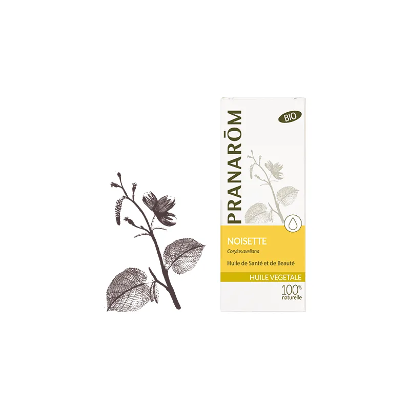 Pranarôm Huile Végétale Bio Noisette 50ml