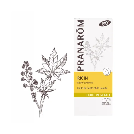 Pranarôm Huile végétale Bio Ricin 50ml