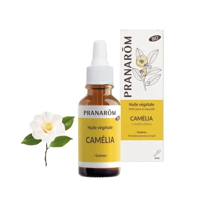 Pranarôm Huile Végétale Camélia Bio 30ml