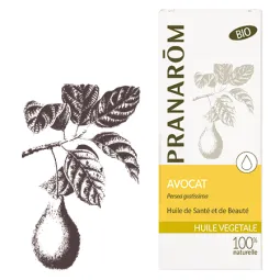Pranarôm Huile Végétale d'Avocat Bio 50ml