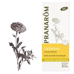 Pranarôm Huile Végétale de Calandula Bio 50ml
