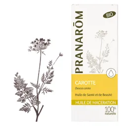 Pranarôm Huile Végétale de Carotte Bio 50ml