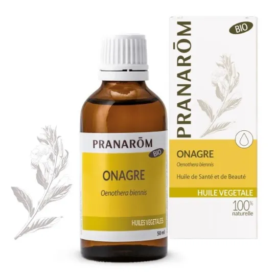Pranarôm Huile Végétale d'Onagre Bio 50ml Pranarôm Huile Végétale d'Onagre Bio 50ml