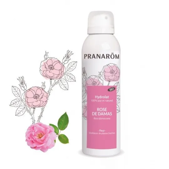 Pranarôm Hydrolat Rose de Damas Bio 150ml Pranarôm Hydrolat Rose de Damas Bio 150ml