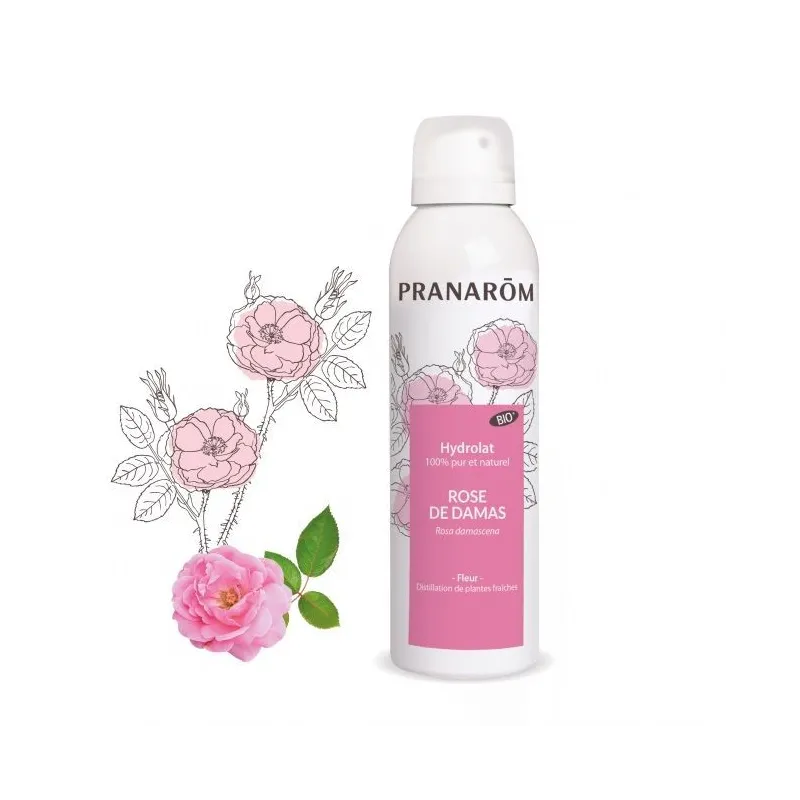 Pranarôm Hydrolat Rose de Damas Bio 150ml Pranarôm Hydrolat Rose de Damas Bio 150ml