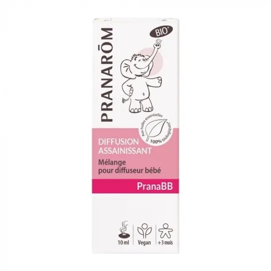 Pranarôm PranaBB Bio Diffusion Assainissant 10ml Pranarôm PranaBB Bio Diffusion Assainissant 10ml