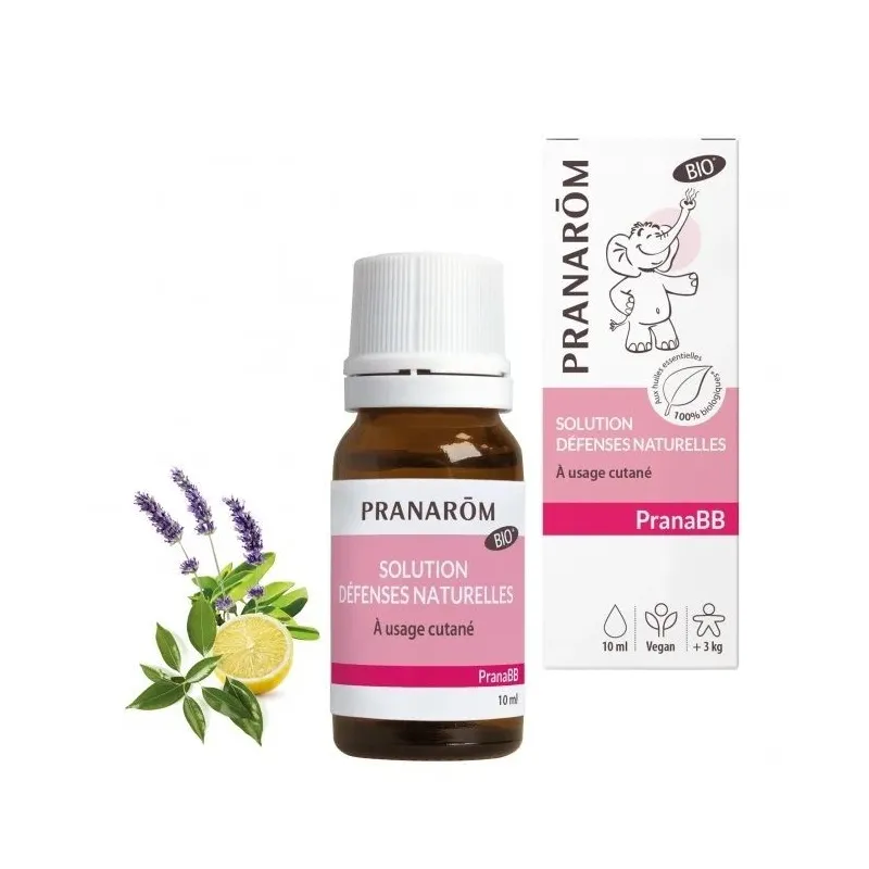 Pranarôm PranaBB Solutions Défenses Naturelles Bio et Vegan 10ml