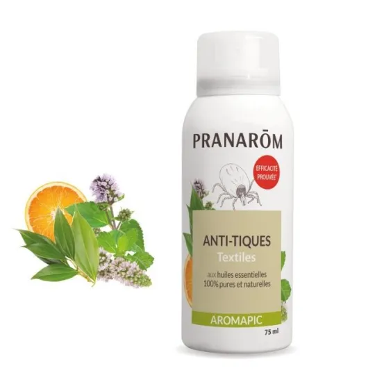 Pranarôm Spray Anti Tiques Textiles 75ml Pranarôm Spray Anti Tiques Textiles 75ml