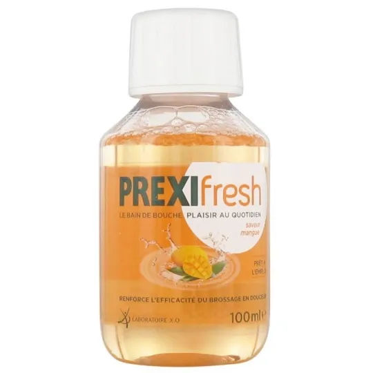 Prexifresh Bain de Bouche Mangue 100ml Prexifresh Bain de Bouche Mangue 100ml