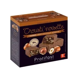 Protifast Barres Hyperprotéinées Crousti Noisette 7 barres