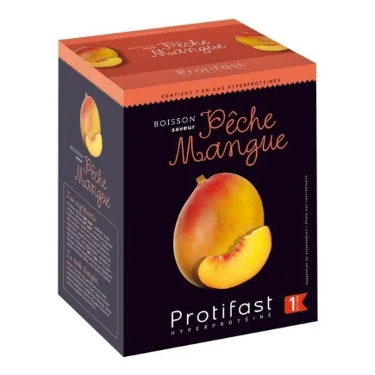 Protifast Boisson Pêche Mangue 7 Sachets Protifast Boisson Pêche Mangue 7 Sachets
