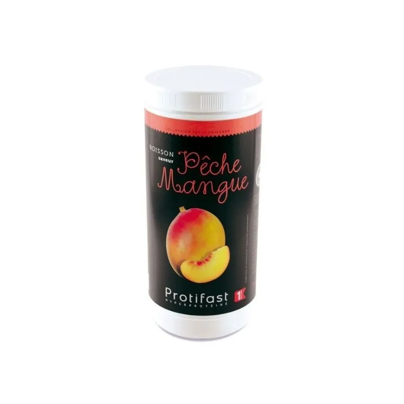 Protifast Boisson Pêche-Mangue Pot économique 500gr Protifast Boisson Pêche-Mangue Pot économique 500gr