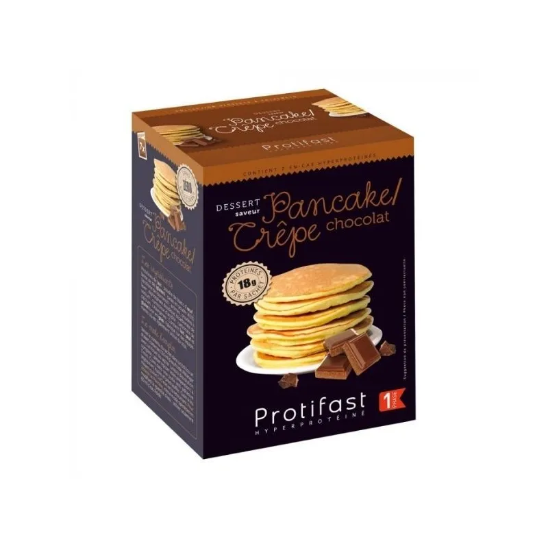 Protifast Crêpes/Pancake Chocolat 7 Sachets Protifast Crêpes/Pancake Chocolat 7 Sachets