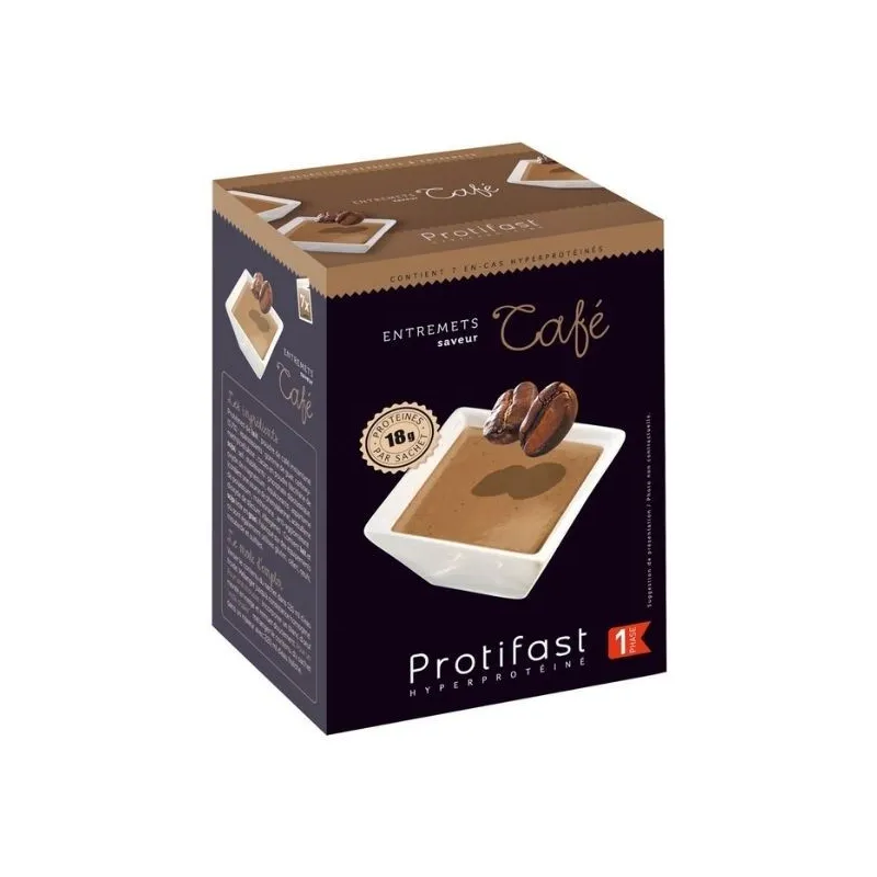 Protifast entremet saveur café 7 sachets