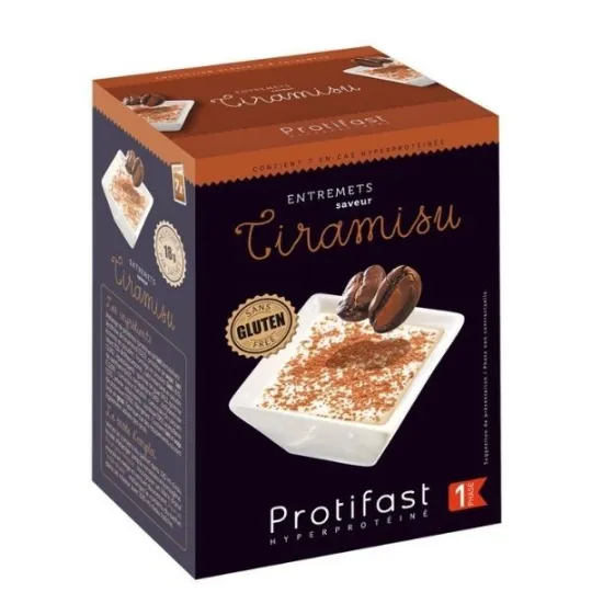 Protifast Entremets Tiramisu 7 Sachets Protifast Entremets Tiramisu 7 Sachets