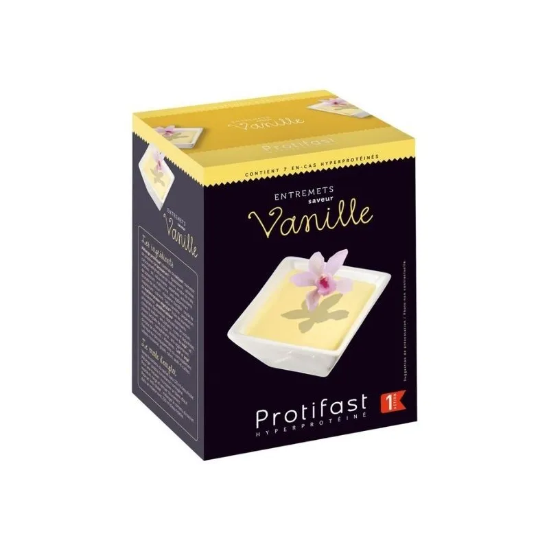Protifast Entremets Vanille des îles 7 Sachets Protifast Entremets Vanille des îles 7 Sachets