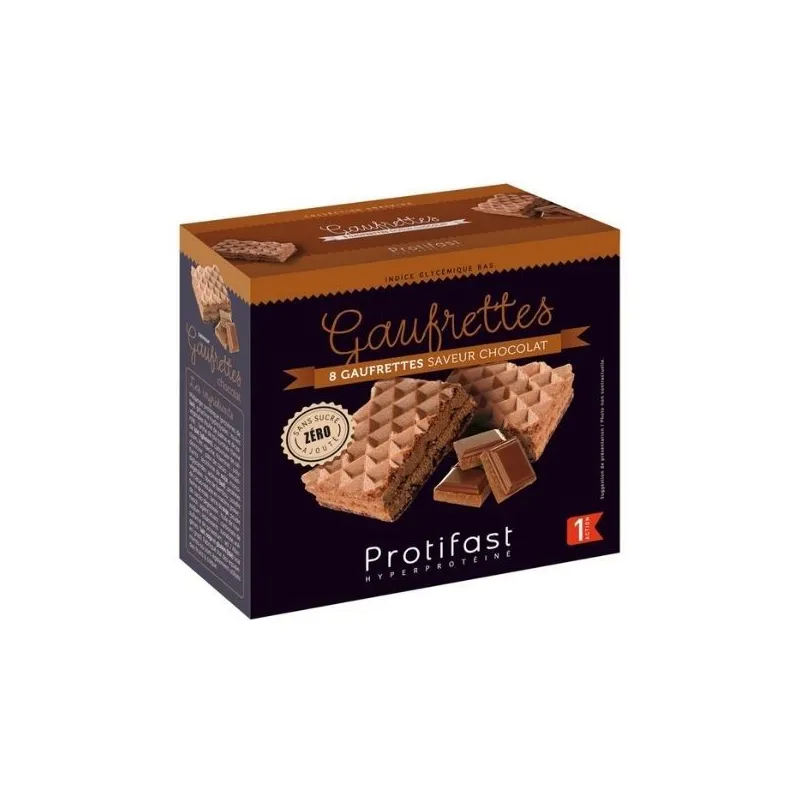 Protifast Gaufrettes Chocolat 4 sachets de 2