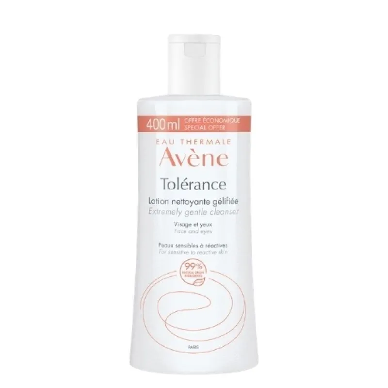 Avène Tolerance Lotion Nettoyante Gelifiée 400ml