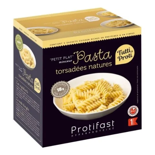 Protifast Pasta torsadées Nature Tutti Proti 5 sachets Protifast Pasta torsadées Nature Tutti Proti 5 sachets