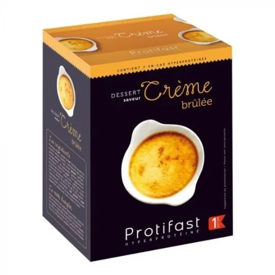 Protifast Sélection Gourmande Crème Brûlée 7 Sachets Protifast Sélection Gourmande Crème Brûlée 7 Sachets