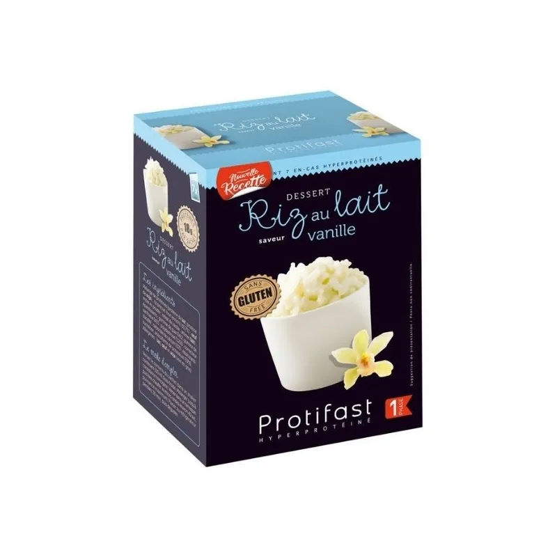 Protifast Sélection Gourmande Riz au Lait 7 Sachets Protifast Sélection Gourmande Riz au Lait 7 Sachets