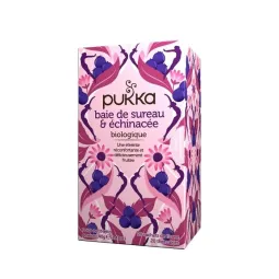 Pukka Baie de Sureau & Echinacée Bio 20 Sachets