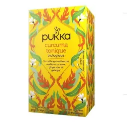Pukka Curcuma Tonique Biologique Tisane 20 sachets