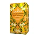 Pukka Immunité Citron Gingembre Miel De Manuka Bio 20 sachets