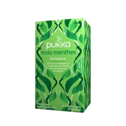Pukka Infusion Trois Menthes Bio 20 sachets