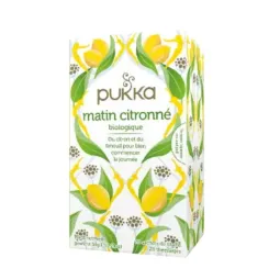 Pukka Matin Citronné Bio 20 sachets