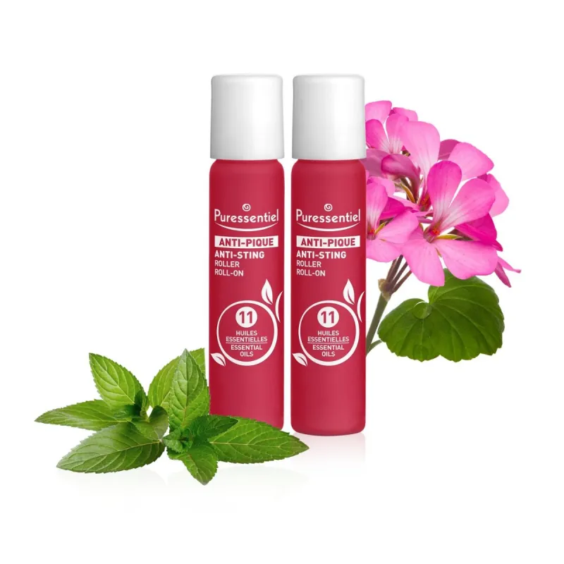 Puressentiel Anti-Pique Roller Multi-Apaisant Bio 2X5ml Puressentiel Anti-Pique Roller Multi-Apaisant Bio 2X5ml