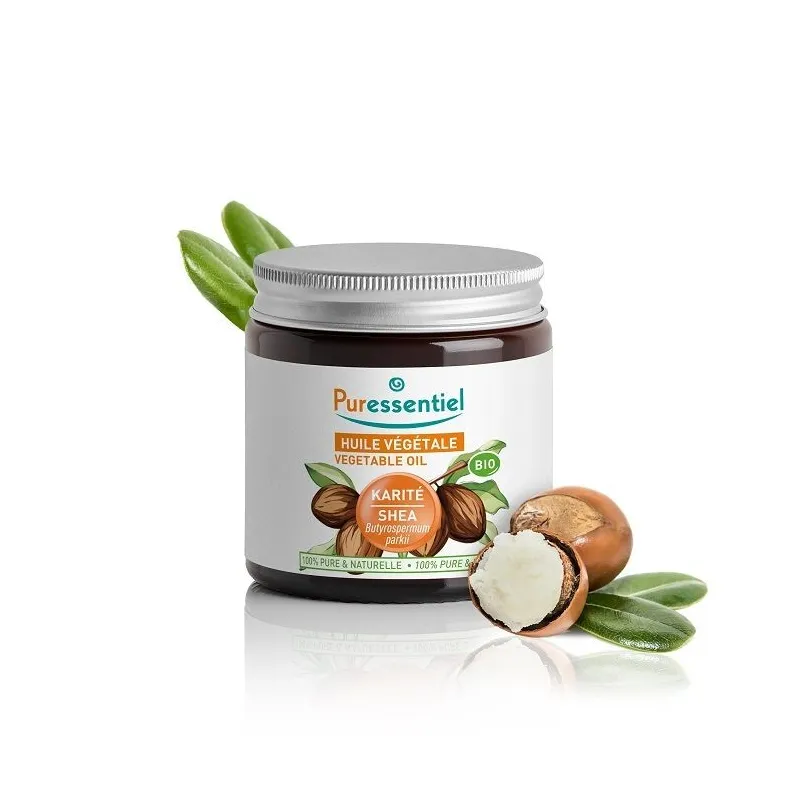 Puressentiel Huile Végétale de Karité Bio 100ml