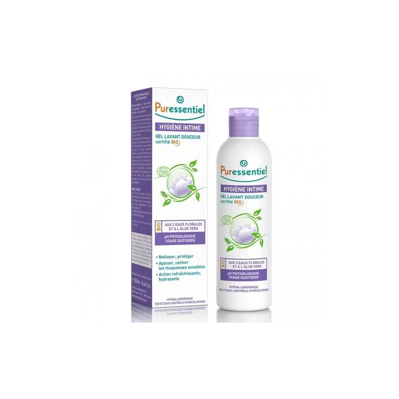Puressentiel Hygiène Intime Gel Lavant Douceur Bio 250ml Puressentiel Hygiène Intime Gel Lavant Douceur Bio 250ml
