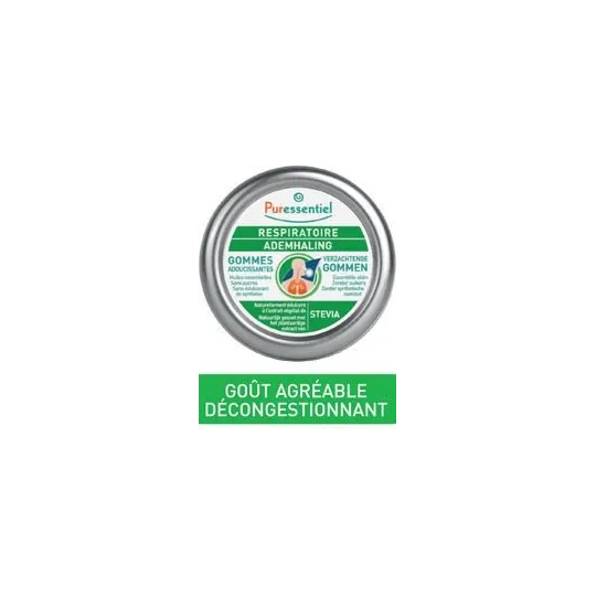 Puressentiel Respiratoire Gommes Adoucissantes 45g Puressentiel Respiratoire Gommes Adoucissantes 45g