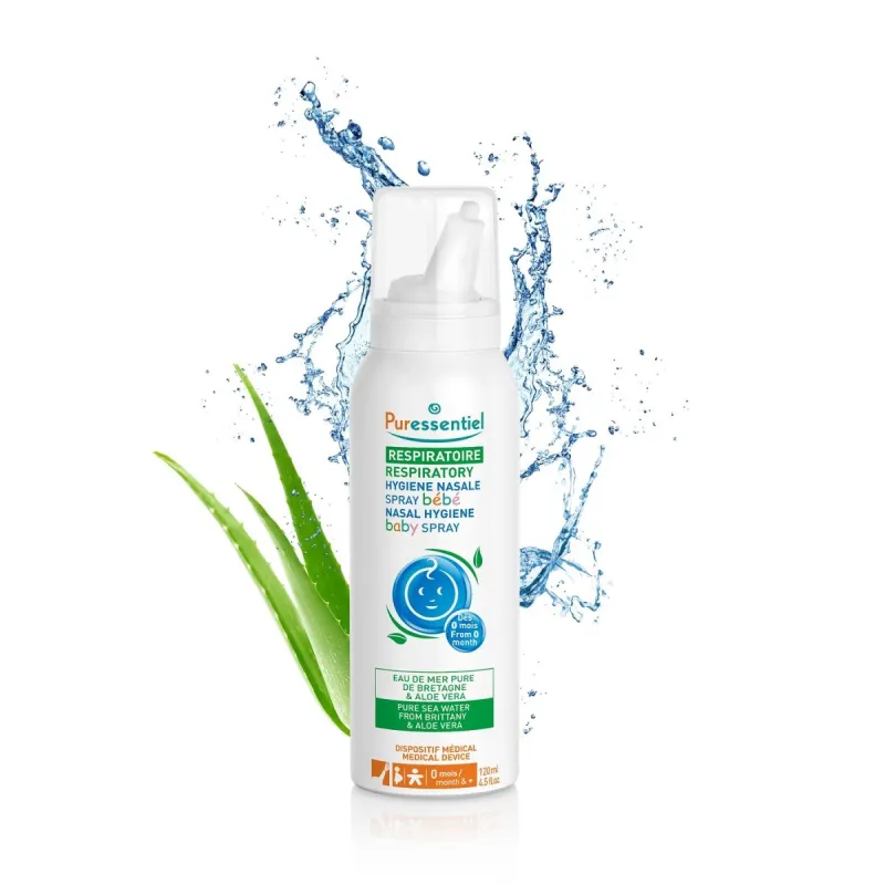 Puressentiel Respiratoire Hygiène Nasale Bébé 120ml