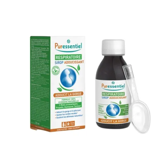 Puressentiel Respiratoire Sirop Adoucissant 125ml Puressentiel Respiratoire Sirop Adoucissant 125ml