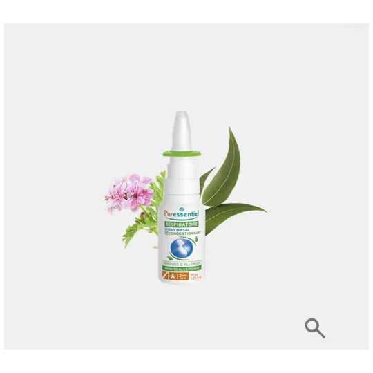 Puressentiel Respiratoire Spray Nasal Décongestionnant 30ml