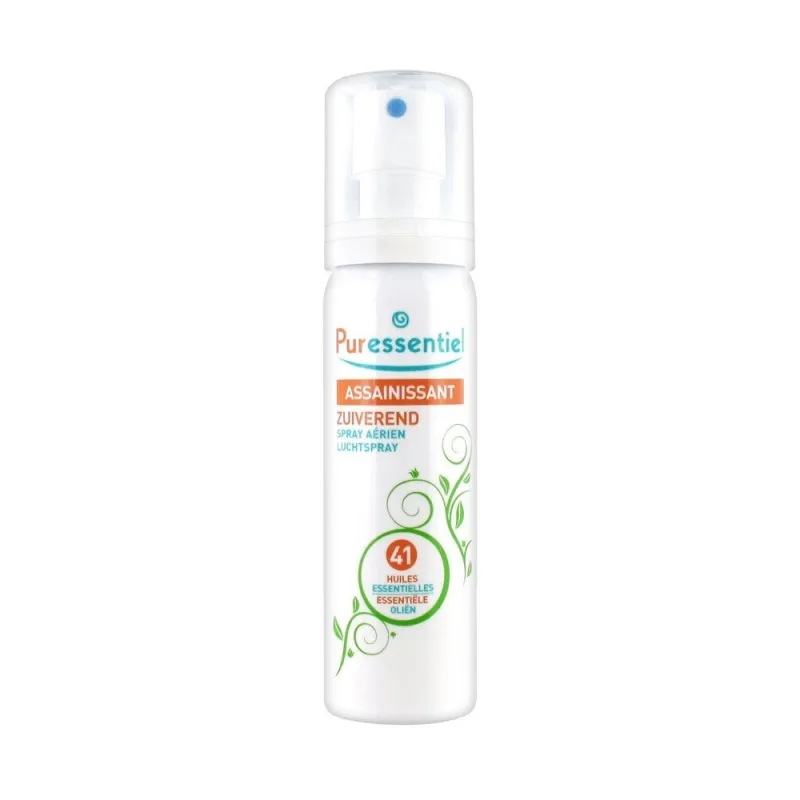 Puressentiel Spray Assainissant aux 41 huiles essentielles 75ml Puressentiel Spray Assainissant aux 41 huiles essentielles 75ml