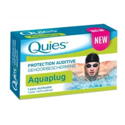 Quies Aquaplug Protection Auditive Adulte Natation 1 Paire