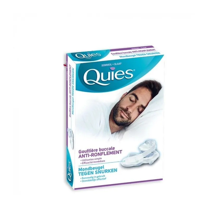 Quies Gouttière Buccale Anti-ronflement Quies Gouttière Buccale Anti-ronflement