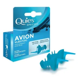Quies Protection Auditive Filtre Anti-Pression 1 Paire Adulte
