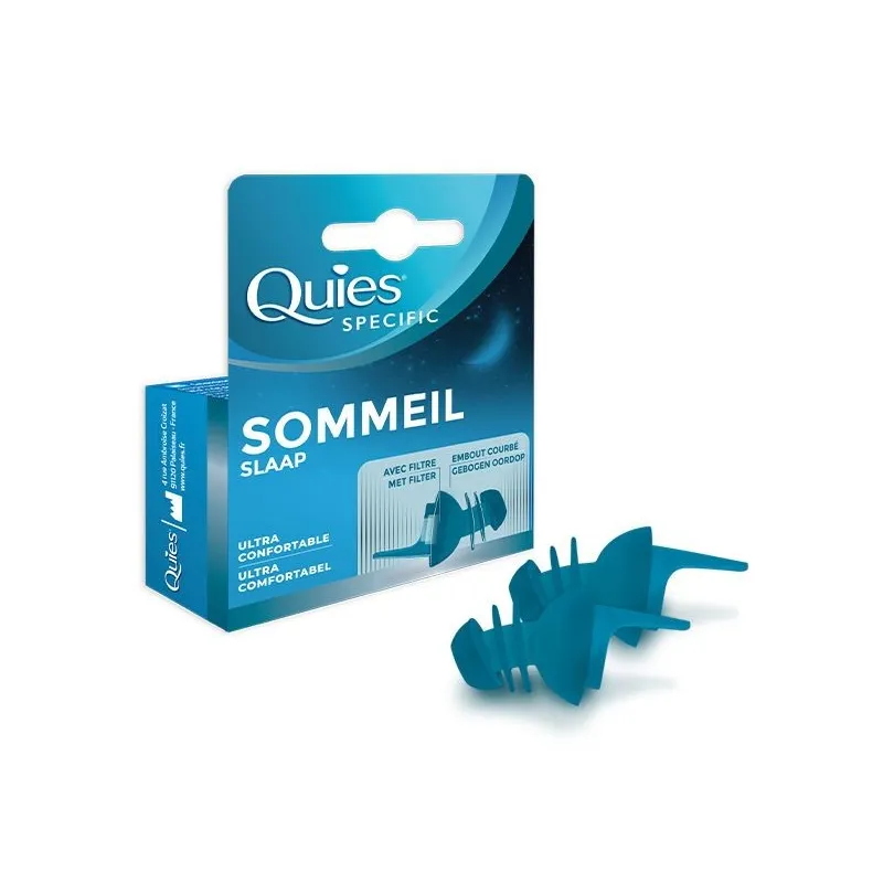 Quies Protection Auditive Sommeil 1 Paire Adulte